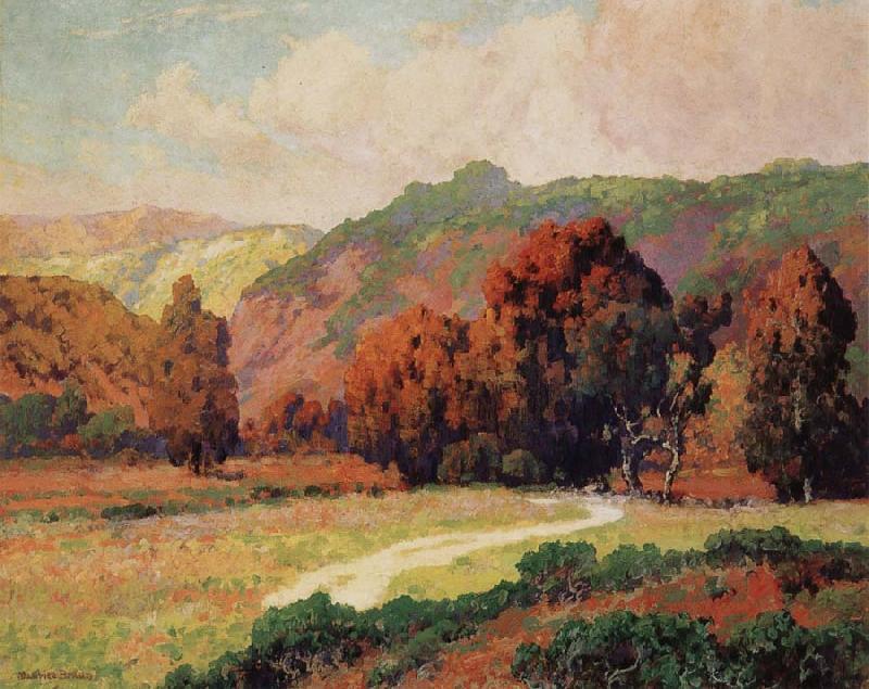 Maurice Braun Road to the Canyan Germany oil painting art